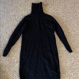 Classic Black Sweater Dress